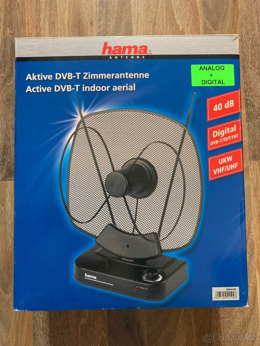 Pokojová anténa Hama dvbt/dvbt2