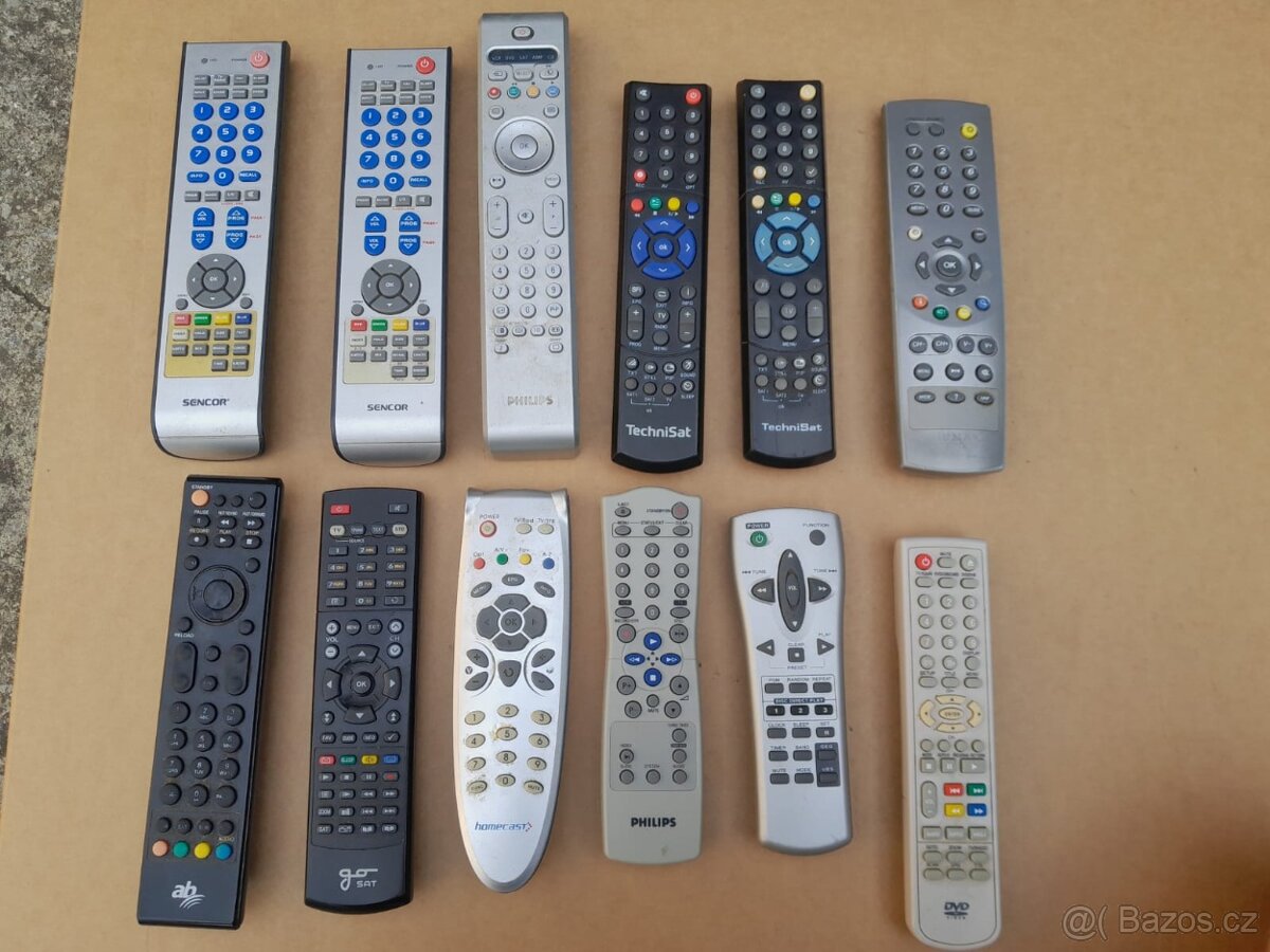 Dálkové ovladače - mix