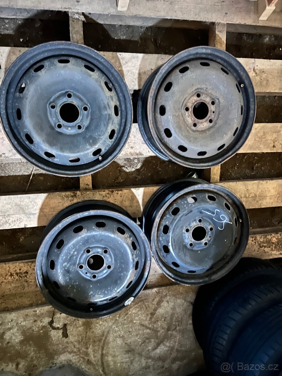 Plechové disky 16” 5X114,3mm ET50 Vivaro B, Trafic, Talento