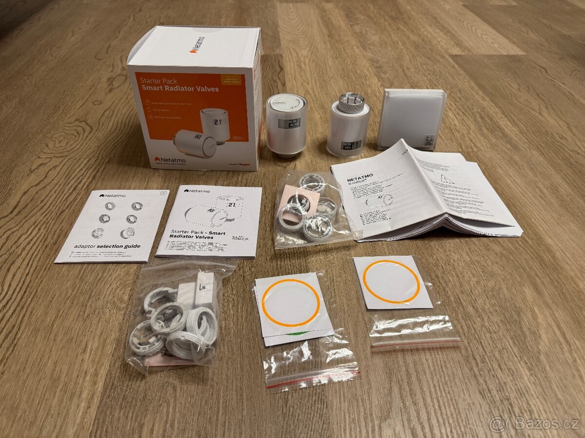 Chytré termostatické hlavice komplet sada Netatmo