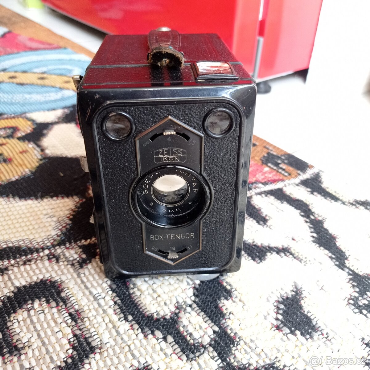Starý fotoaparát Zeiss ikon Box tengor 54/2