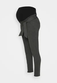 Těhotenské kalhoty šedé s mašlí, vel. XL, zn. Vero Moda