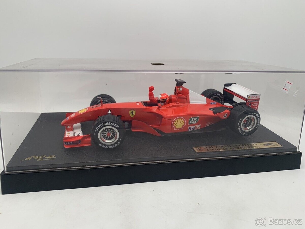 Model formule 1 Michael Schumacher 2001, Hotweels 1:18
