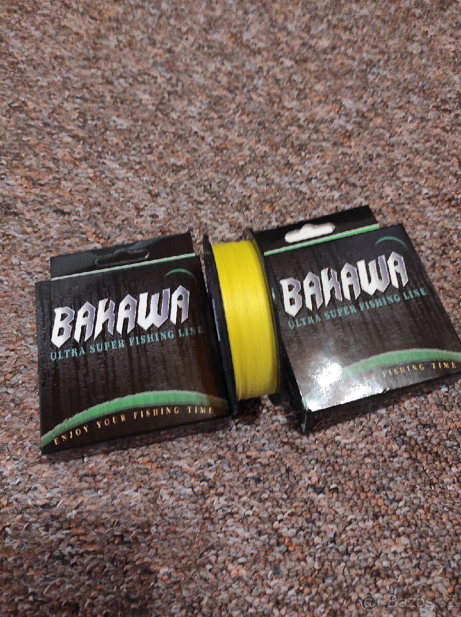 Rybářská pletená šňůra BAKAWA 100m/0.18 mm