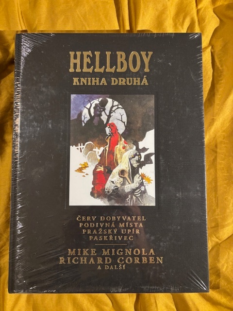 Hellboy pekelná knižnice kniha druhá a třetí - nikdy nečteno