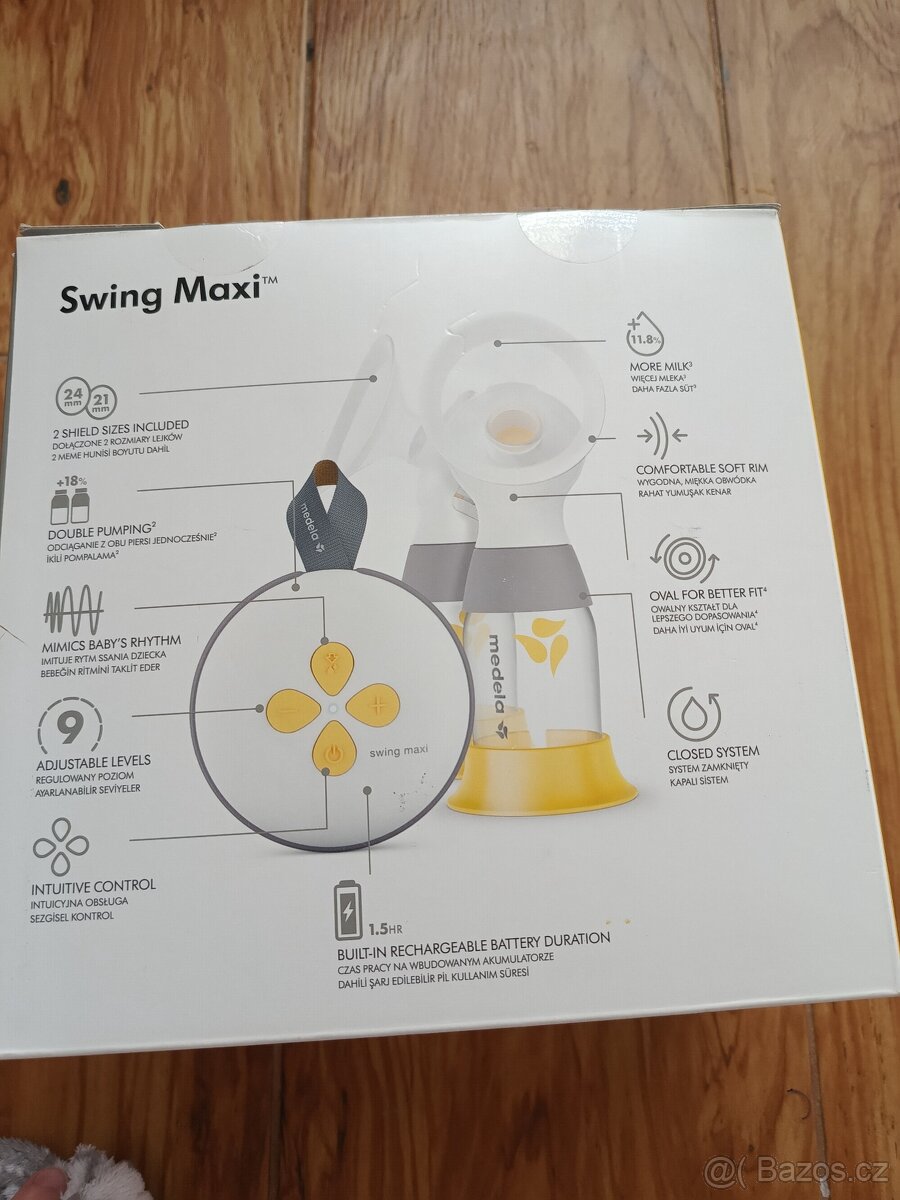 Elektronická odsávačka Medela swing maxi