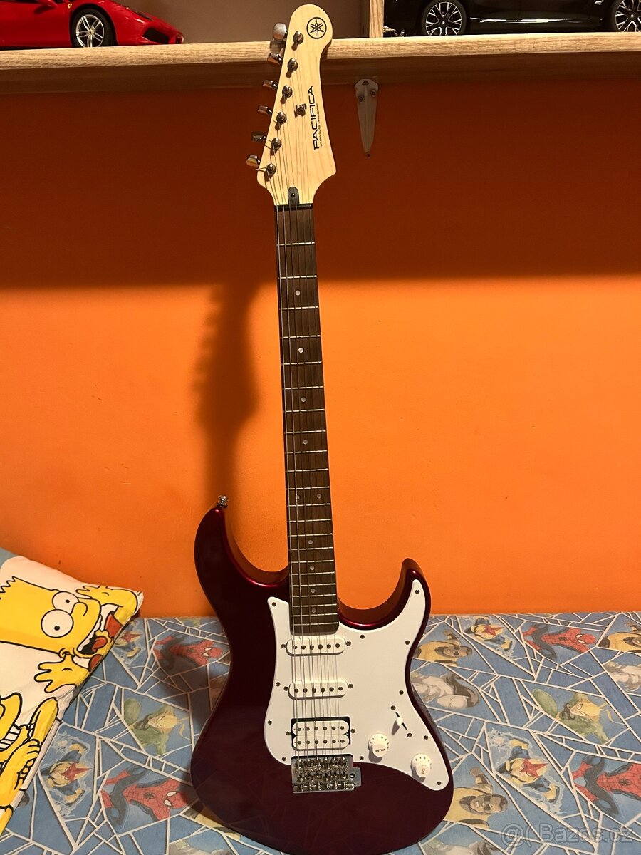 Elektrická kytara yamaha pacifica