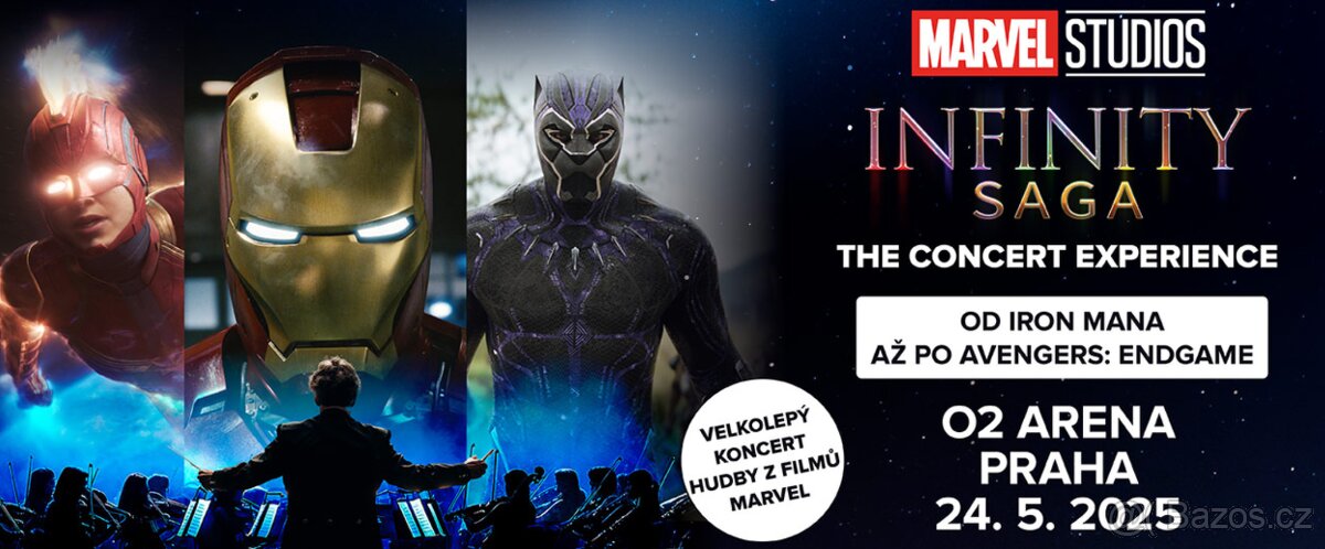 Klubové patro O2 Arény (VIP) - MARVEL STUDIO ́S CONCERT