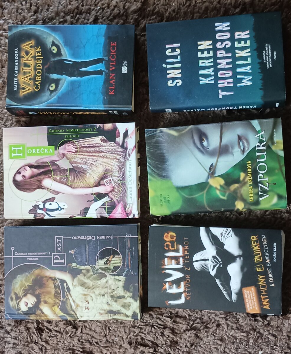 Fantasy knihy 40kč/ks