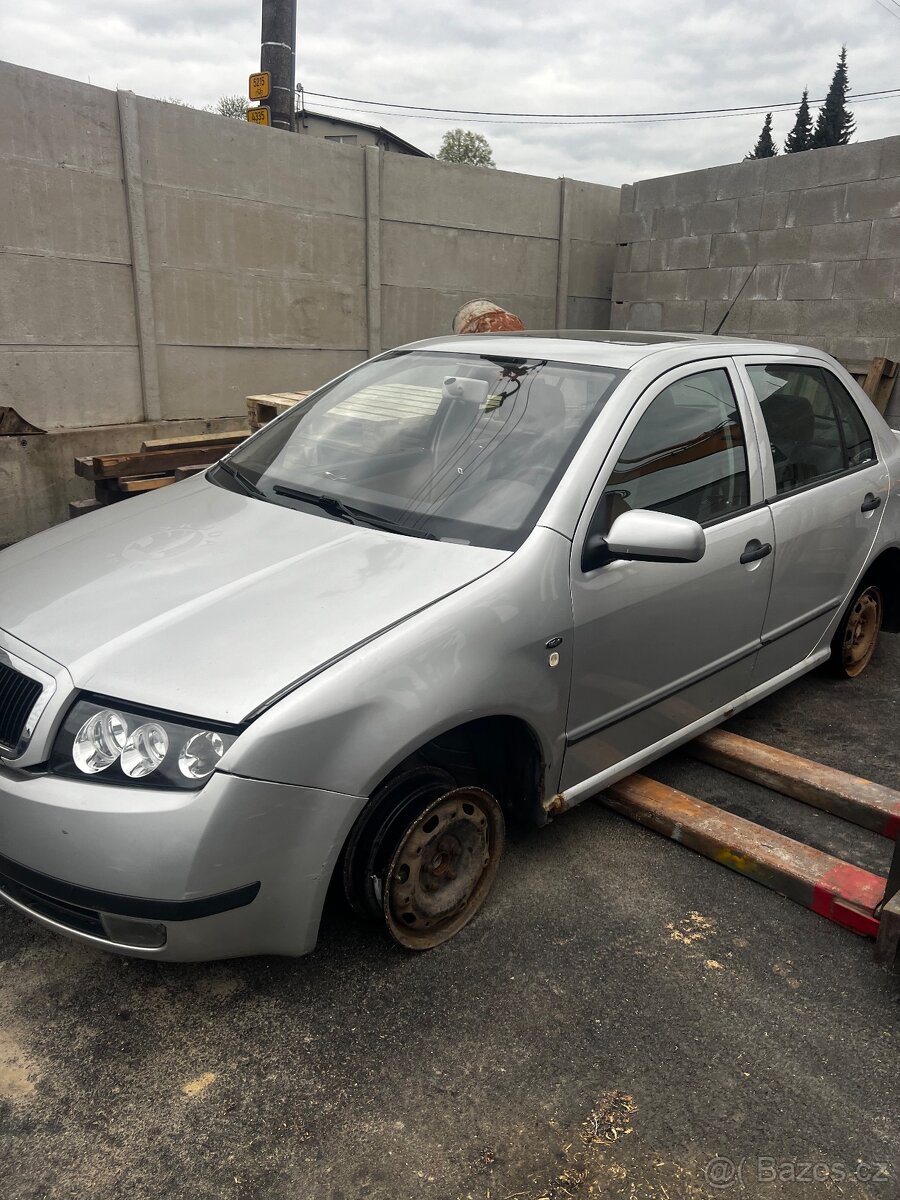 Škoda Fabia 1.4 16v sedan náhradní díly