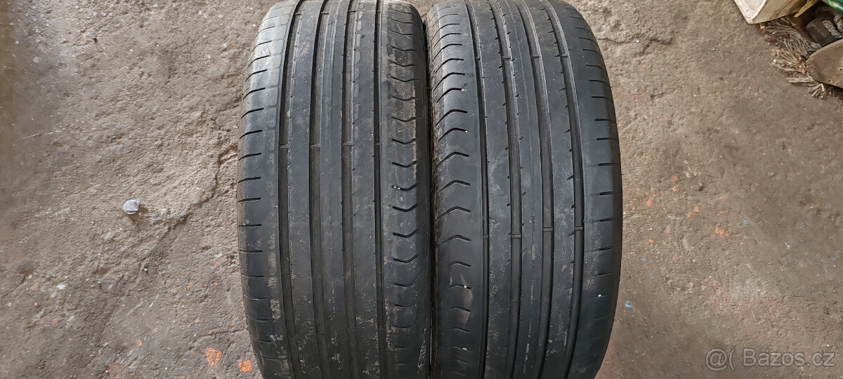 2 Letní pneumatiky FULDA 225/45R17 91Y 5,00mm