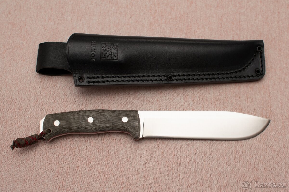 Nůž Joker Nomad 6.5 zelená micarta, Böhler N695