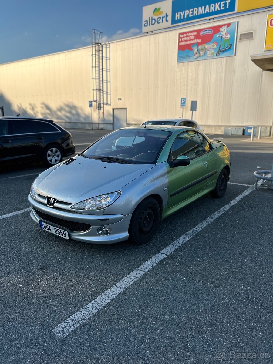 Peugeot 206cc 1.6 16V 80kw