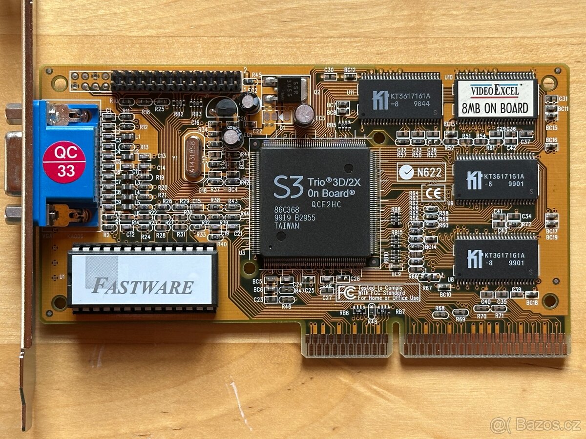 Fastware S3 Trio 3D/2X AGP