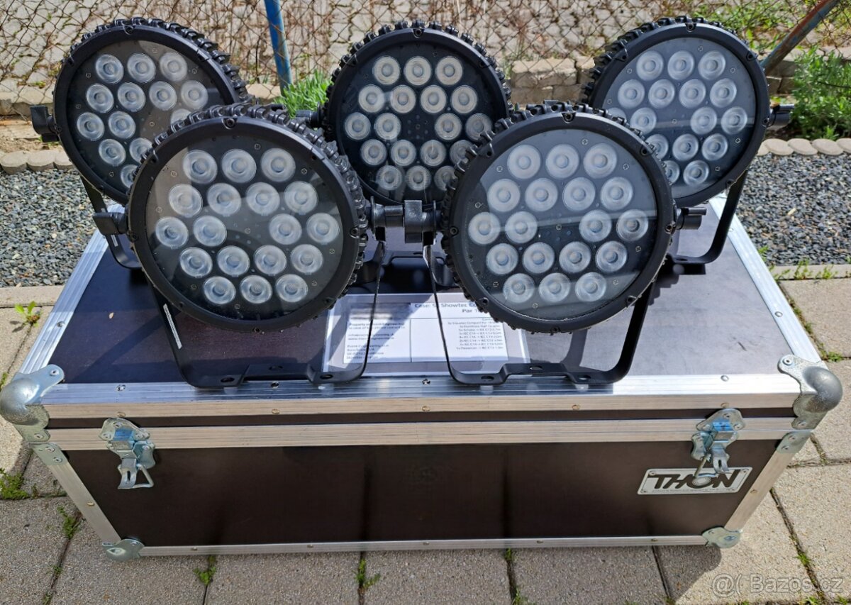 10ks Showtec Compact Par 18 MK II