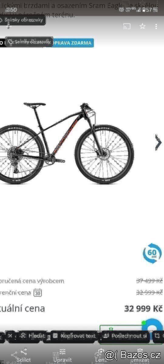 Mondraker chrono 29” -plati do smazání