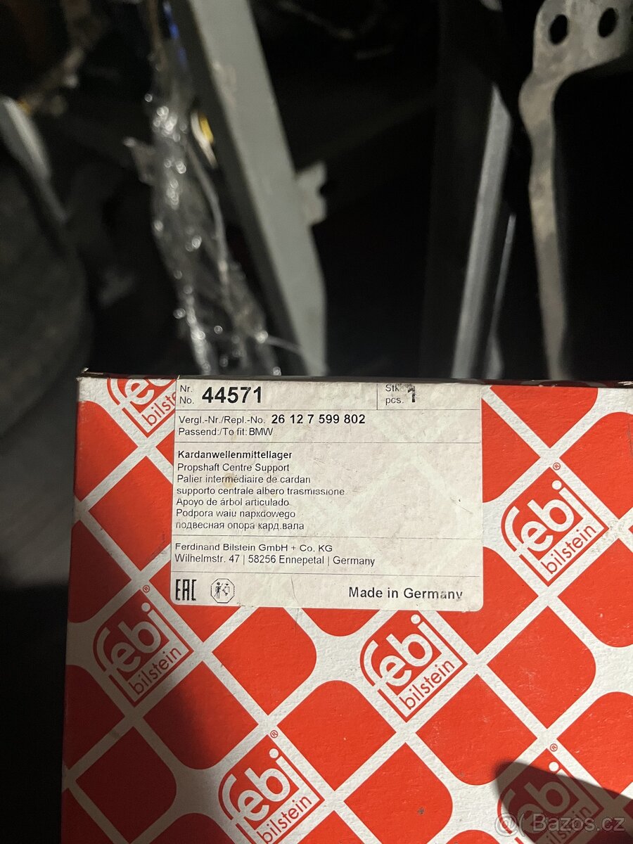 Uložení, kloubový hřídel FEBI BILSTEIN 44571