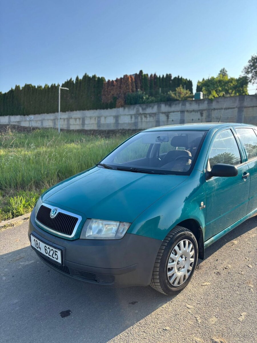 Škoda Fabie 1.0 Mpi, rv.2002,nová stk,malý nájezd
