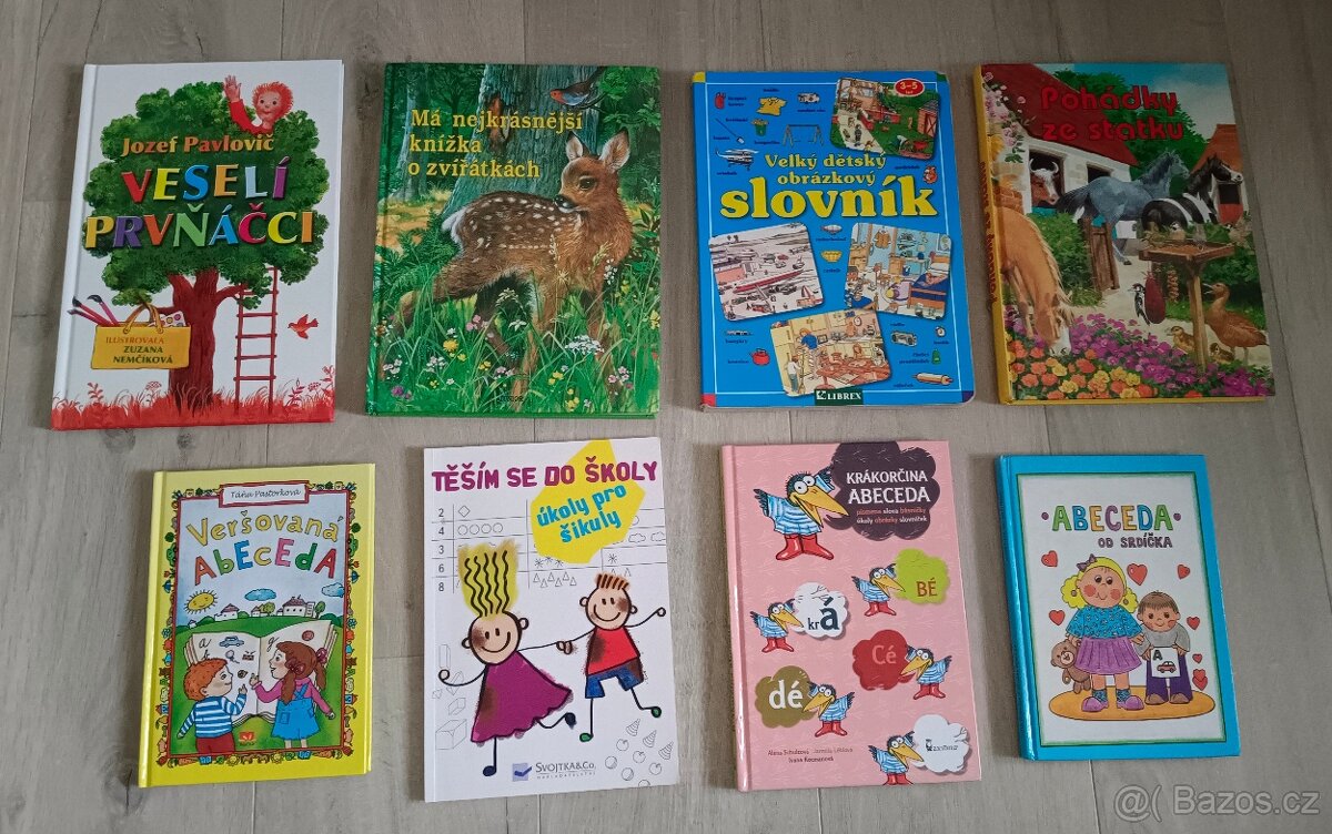 Dětské knihy 8ks