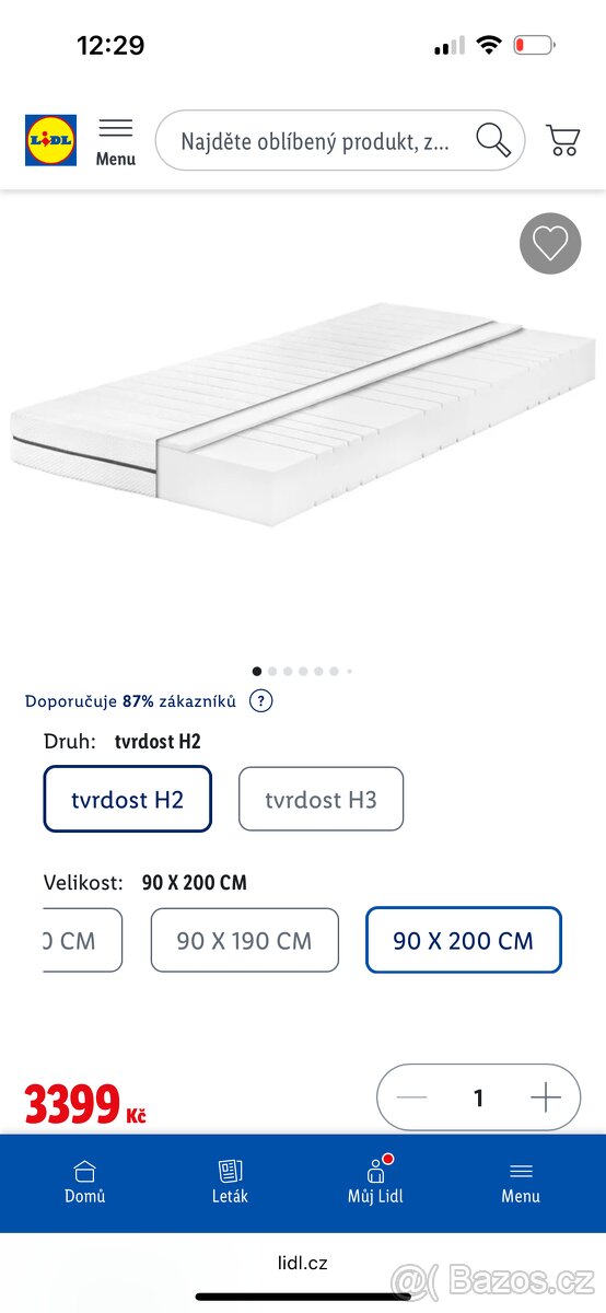 Sedmizónová matrace