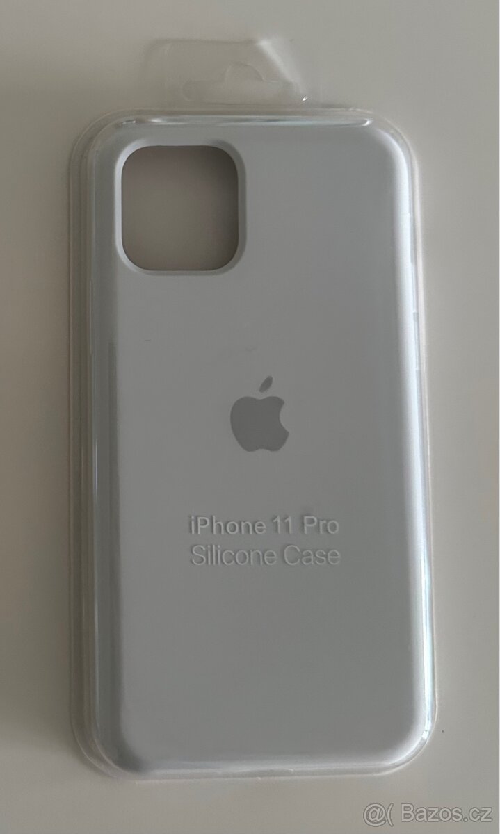 Apple iPhone 11 Pro silikonové pouzdro bílé
