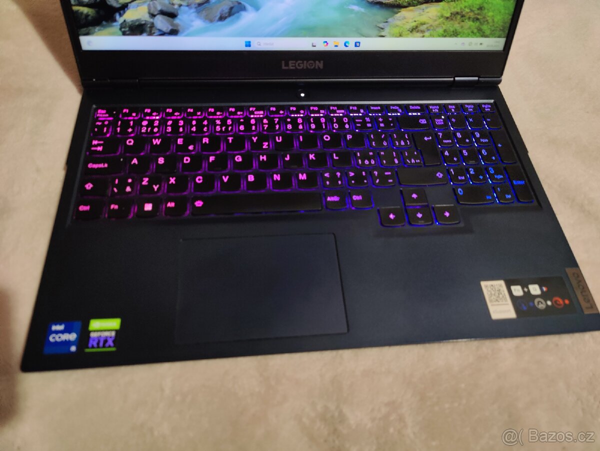 Herní notebook Lenovo Legion 5 15
