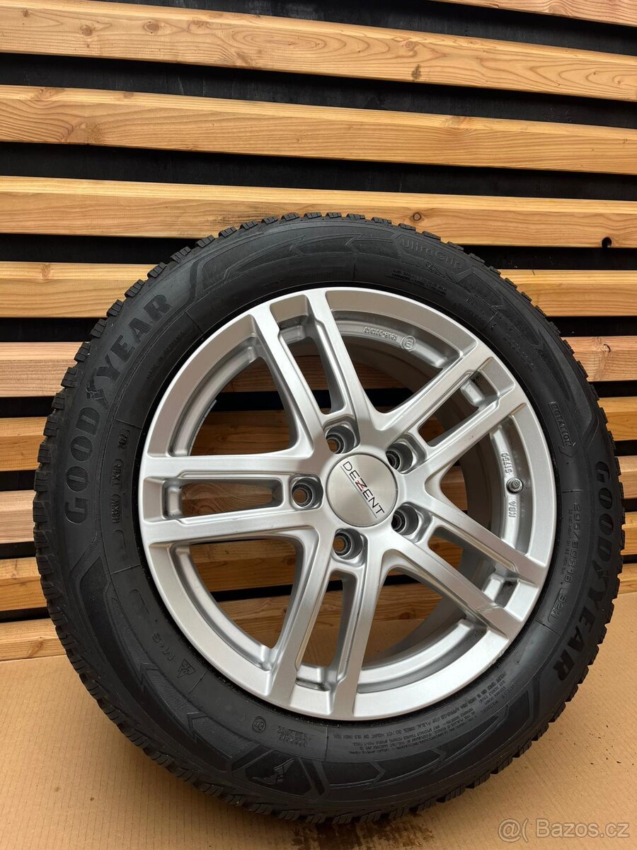 Alu kola Dezent s kvalitním pneu 5x112❄️