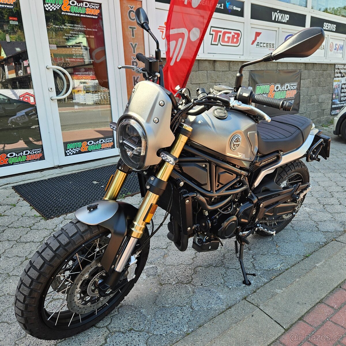 Leoncino 800 trail, ČR, REZERVACE , Po servisu,DPH