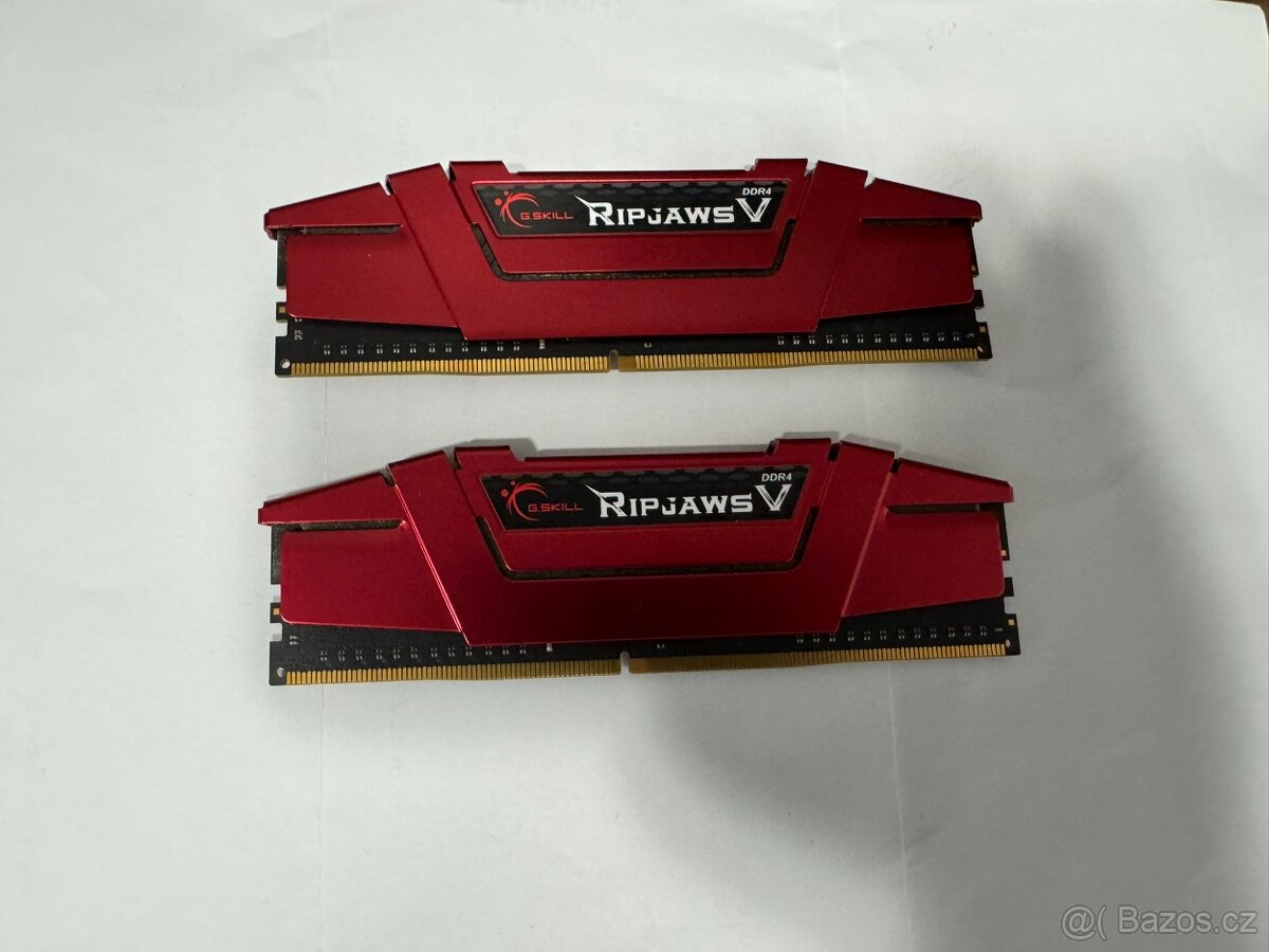 Operační paměť G.SKILL 16GB KIT DDR4 3600MHz CL19 RipjawsV