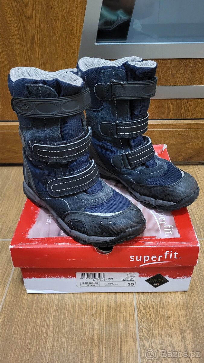 Zimní boty Superfit vel. 35