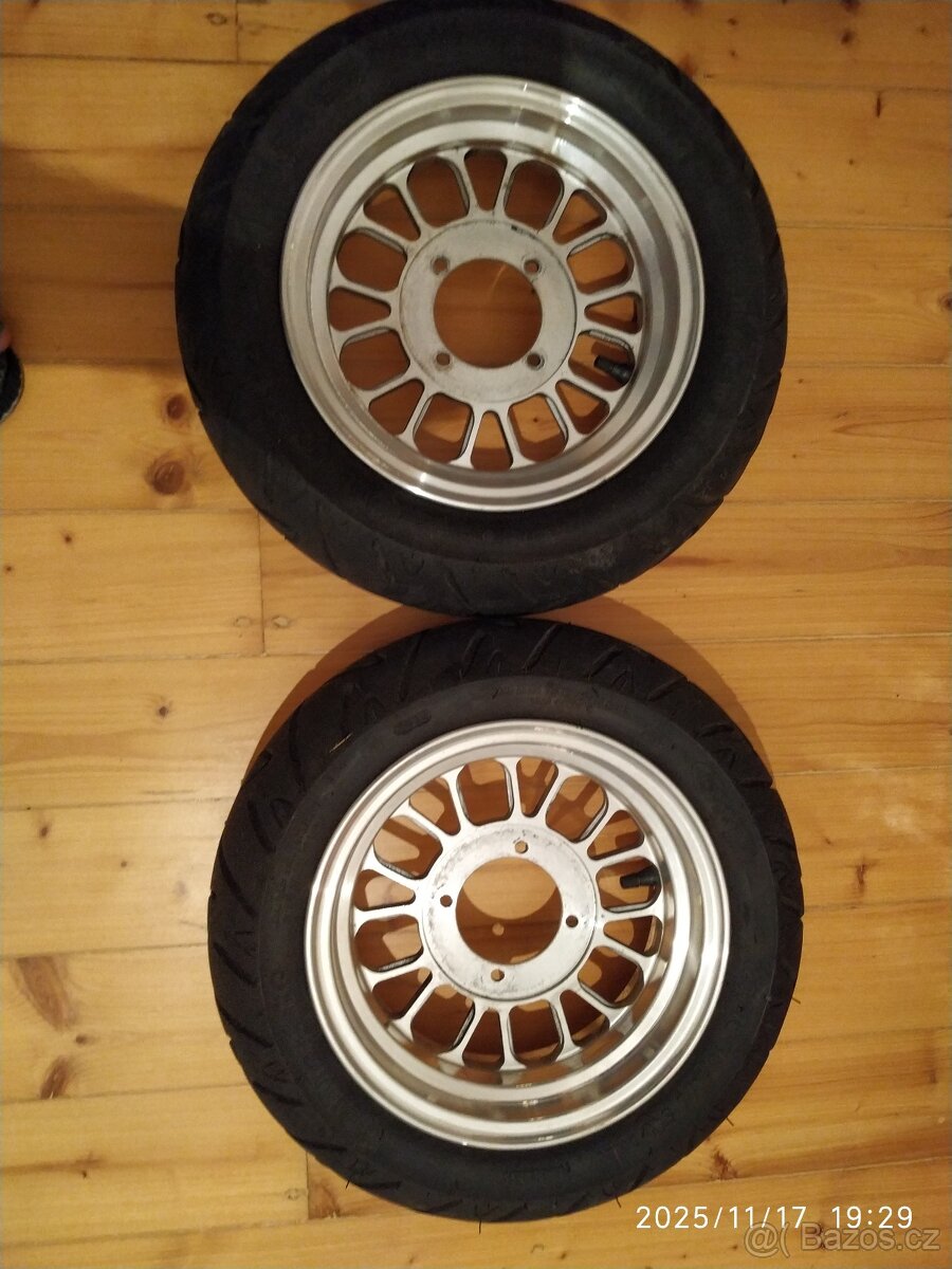 Skyteam Skymax, Skymini - hliníkové 10" ráfky