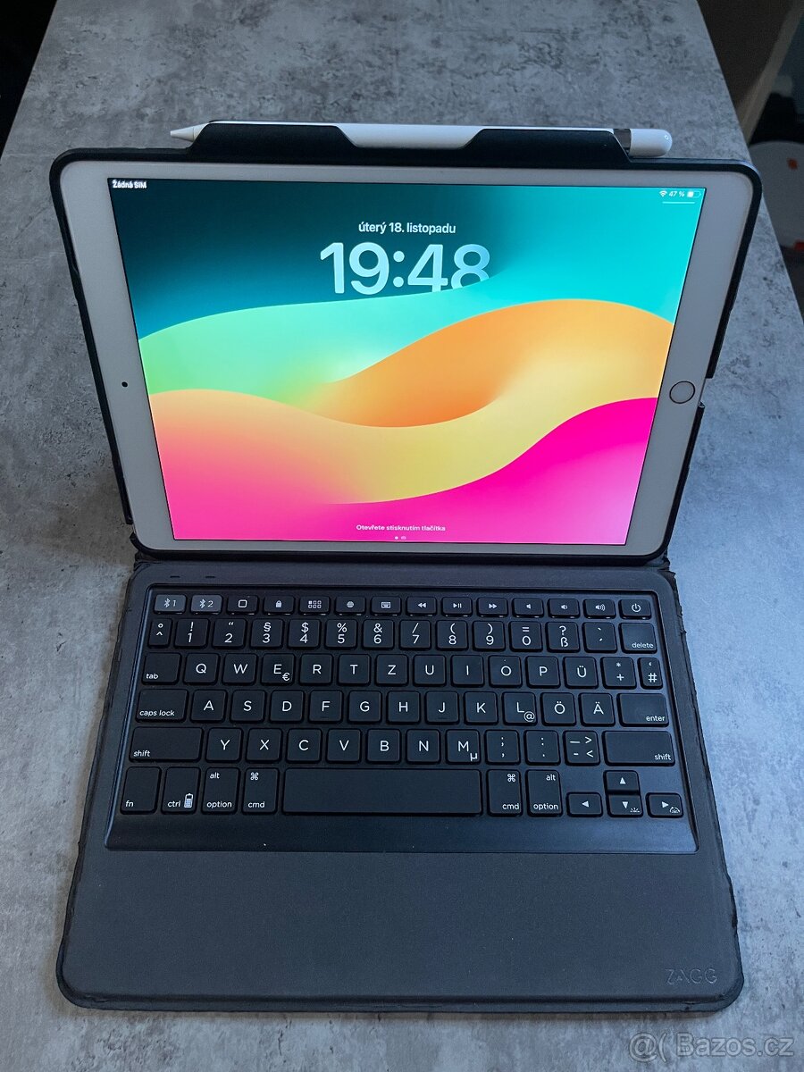 iPad Pro 10.5” 512 GB Cellular + Apple Pencil + Klávesnice
