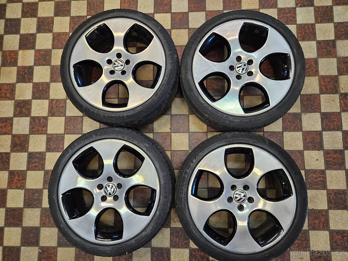 alu kola 18 Vw 5x100x18 e 35 225/40R18