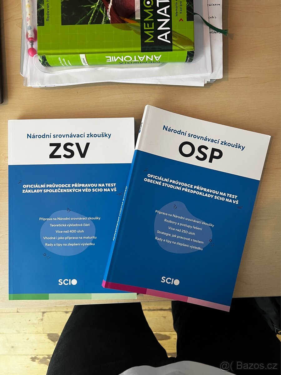 SCIO testy na vysoké školy (ZSV a OSP)