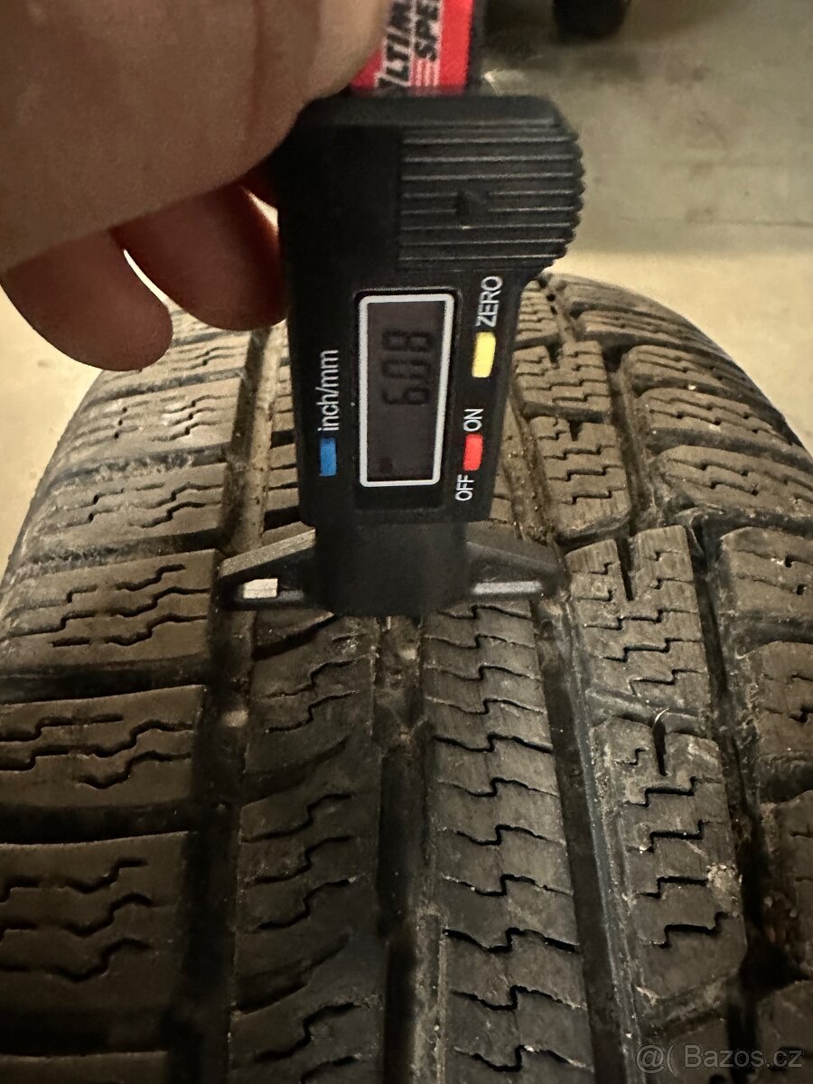 Prodám zimní pneumatiky.205/55R16 91H