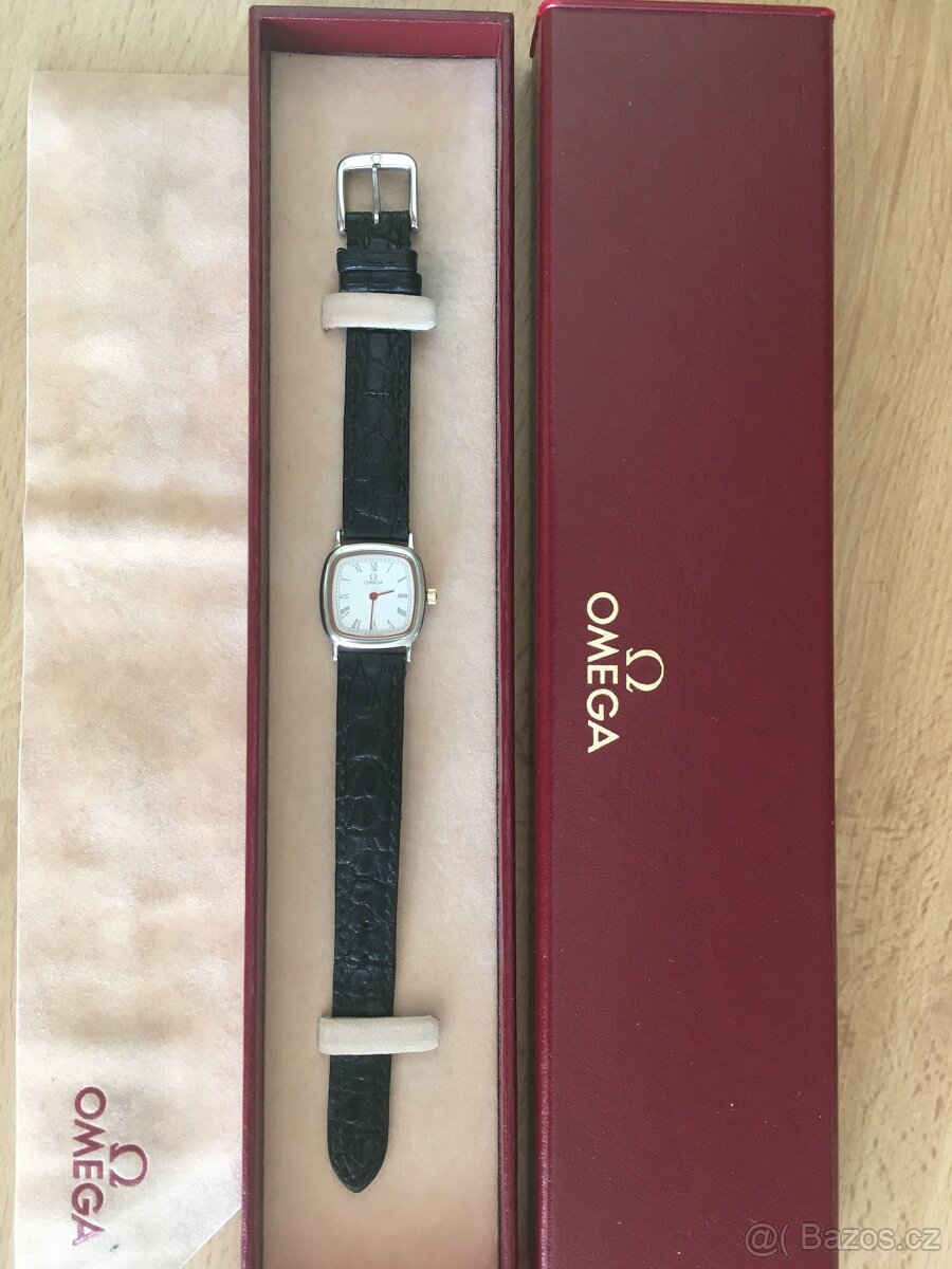 Ultra tenké Omega De Ville dámské náramkové hodinky