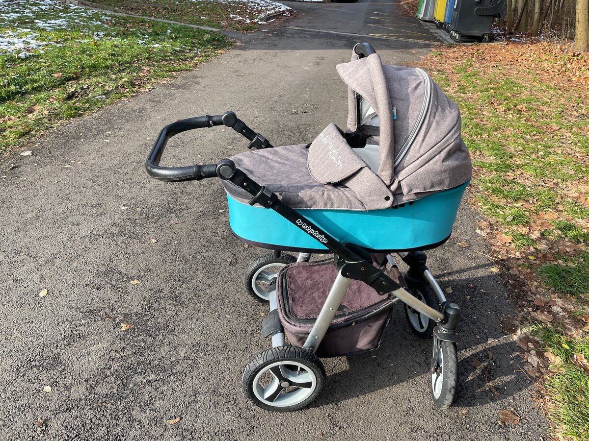 Kočárek trojkombinace Baby Design Husky + Cybex