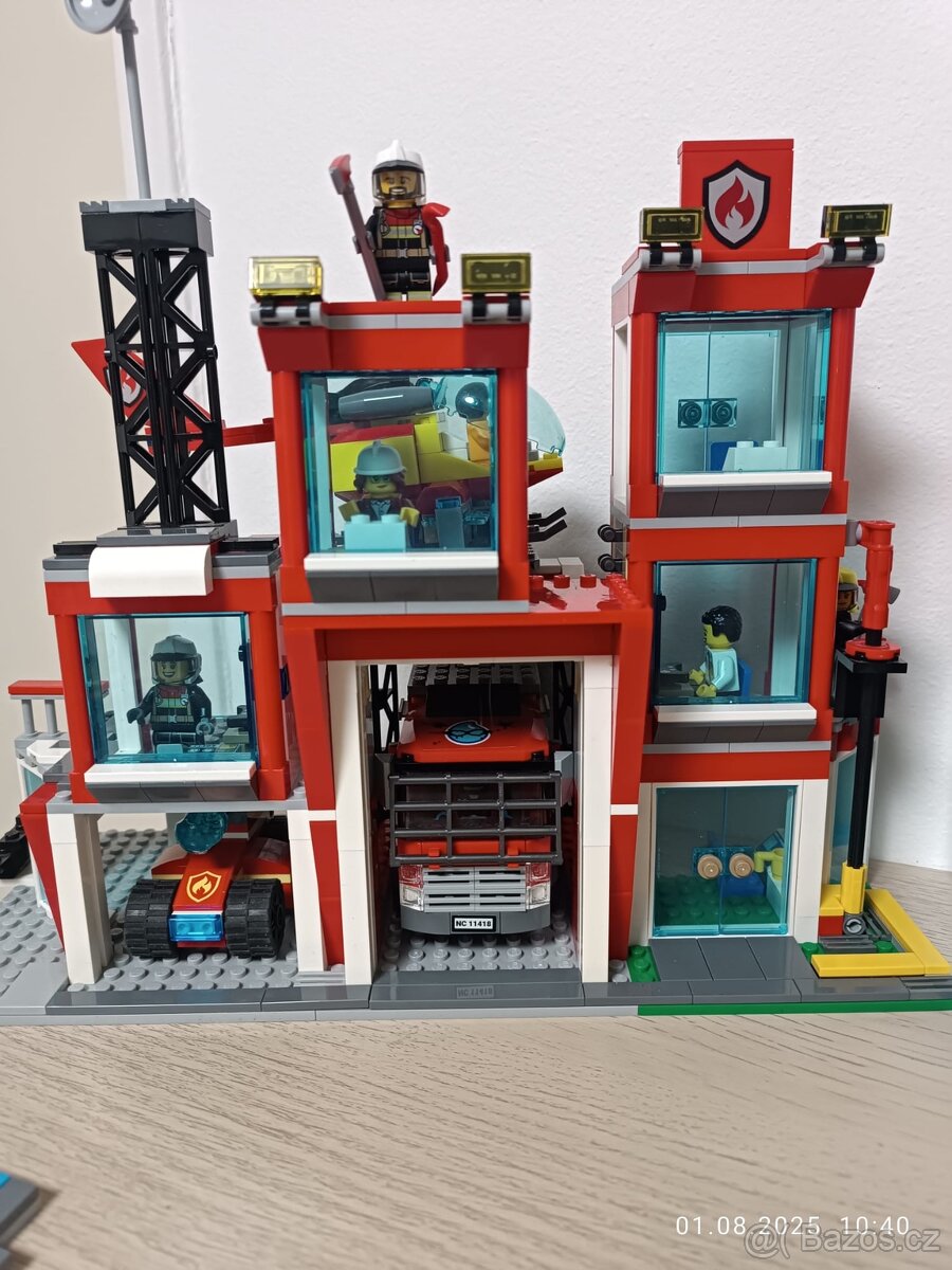 Lego - hasičská stanice