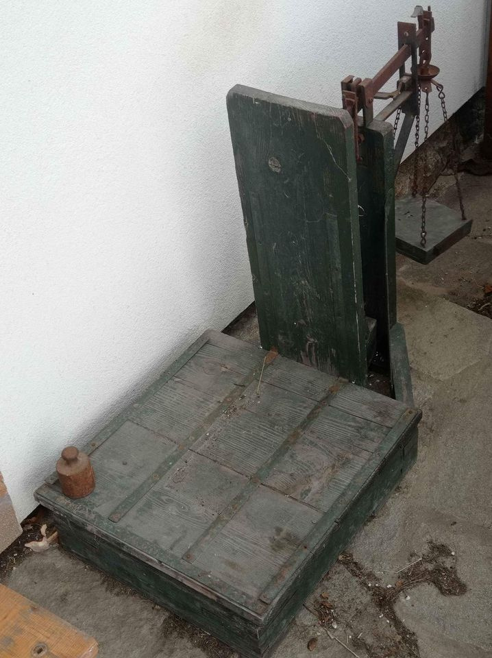 Stará váha decimálka