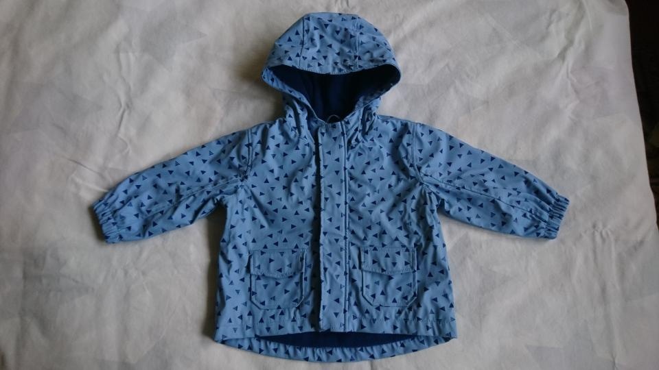 zateplený kabát do deště vel. 80