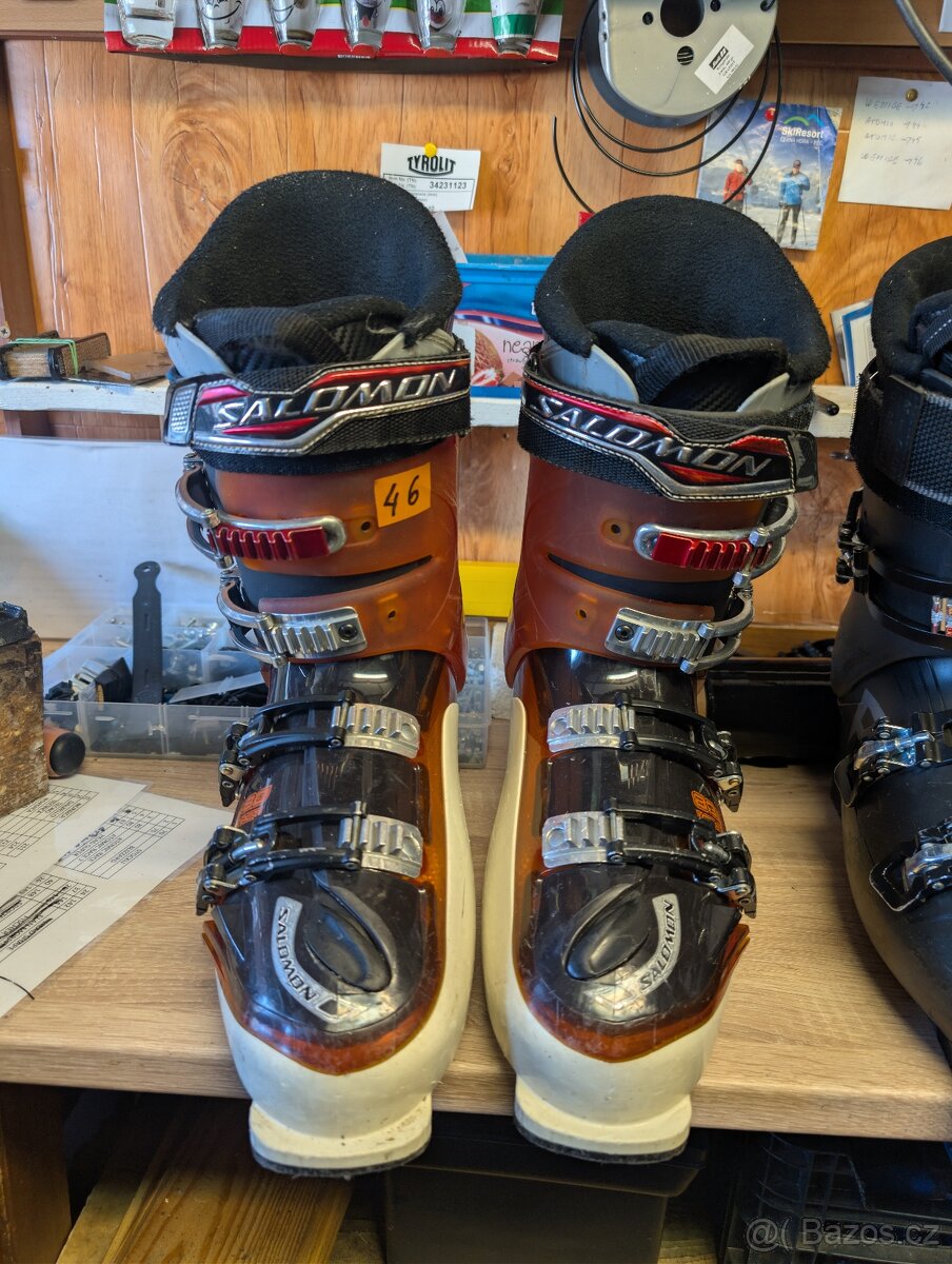 PRODÁM LYŽÁKY SALOMON VEL.: 44,5