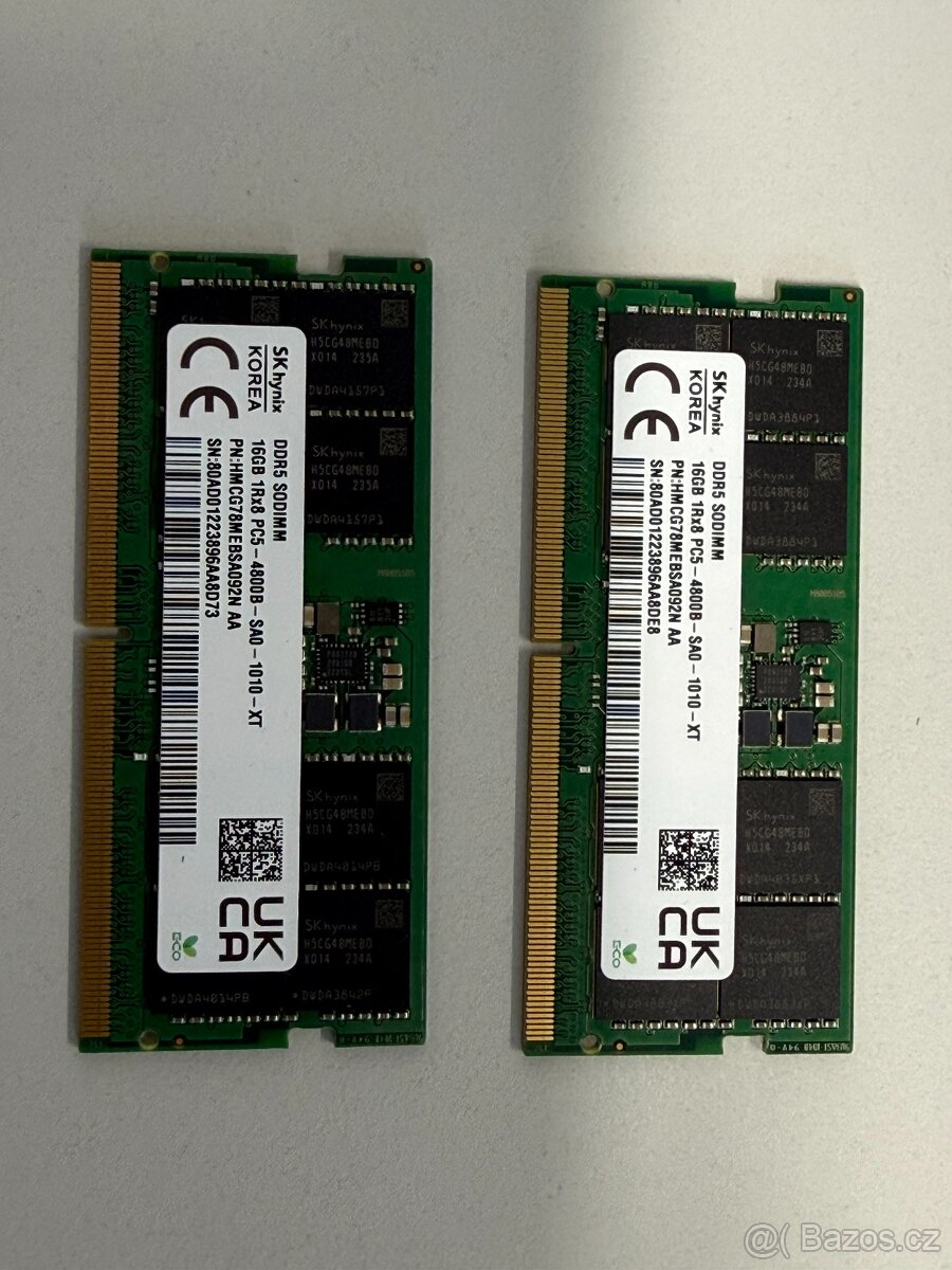 SODIMM DDR5 4800 mhz