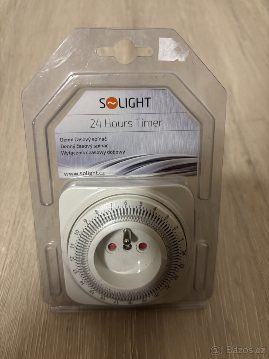 Solight časový spínač mechanický