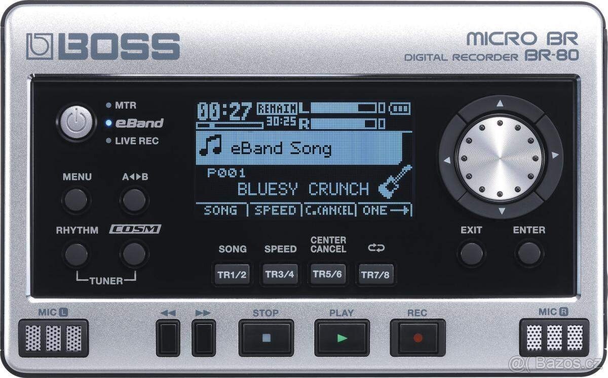 Boss br 80 kapesní studio,looper, efekt - Zadáno