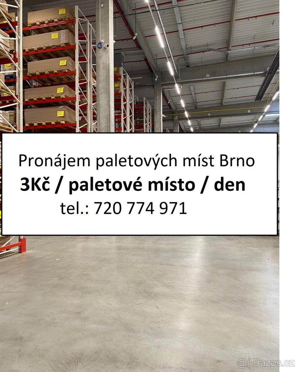 Brno Tuřany – letiště - 3Kč/pal.místo/den