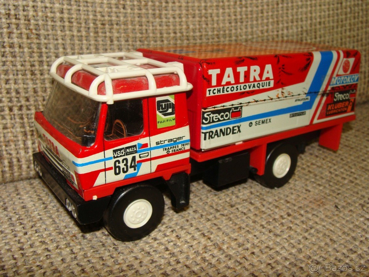 Tatra Paříž-Dakar pirátská loď, puška, autodráha, Bruder dio