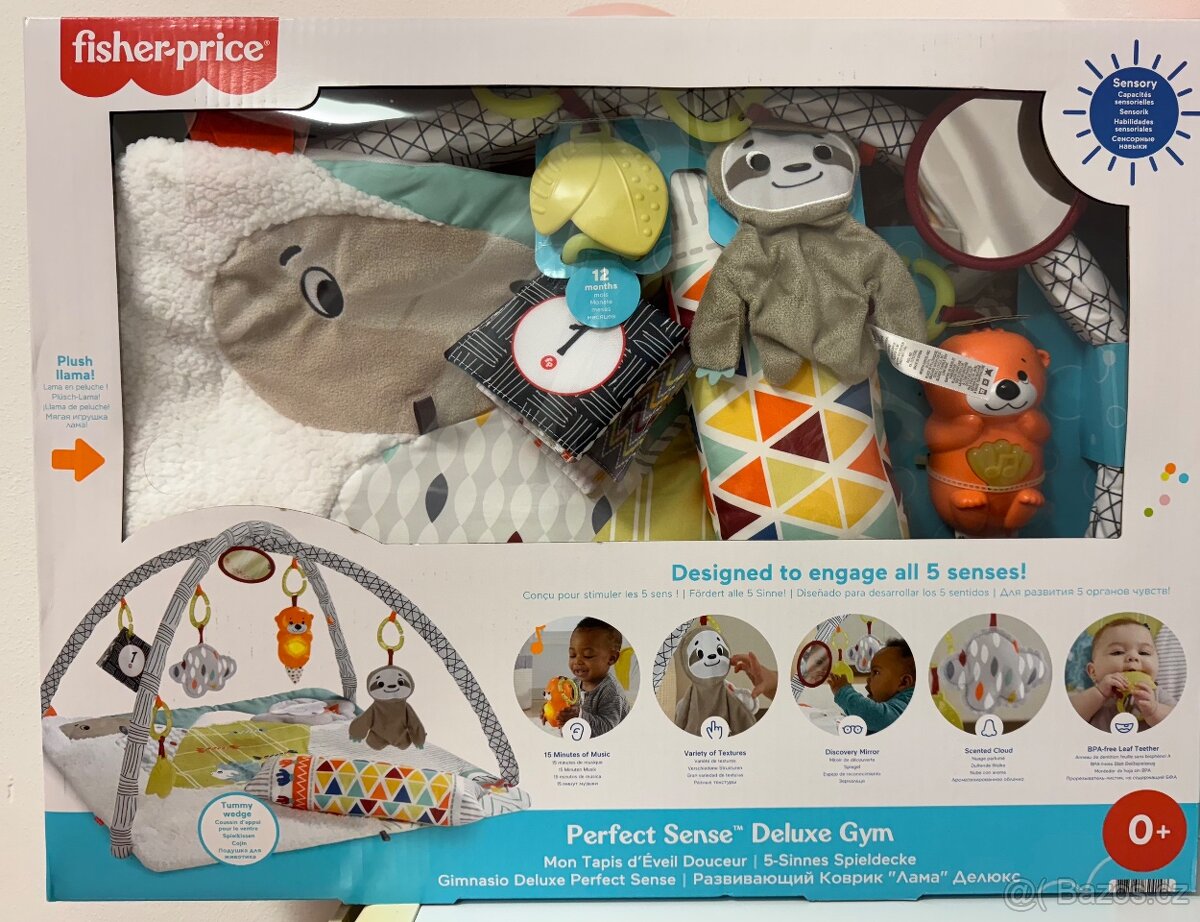MATTEL FISHER PRICE HRACÍ DEČKA 5 SMYSLŮ