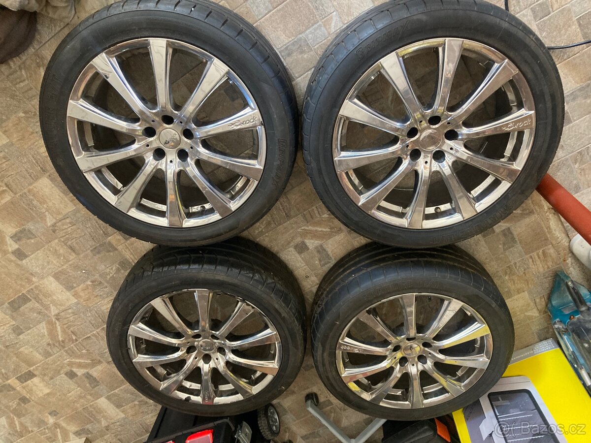Chromová kola 20” - rozteč 114,3 Chrysler