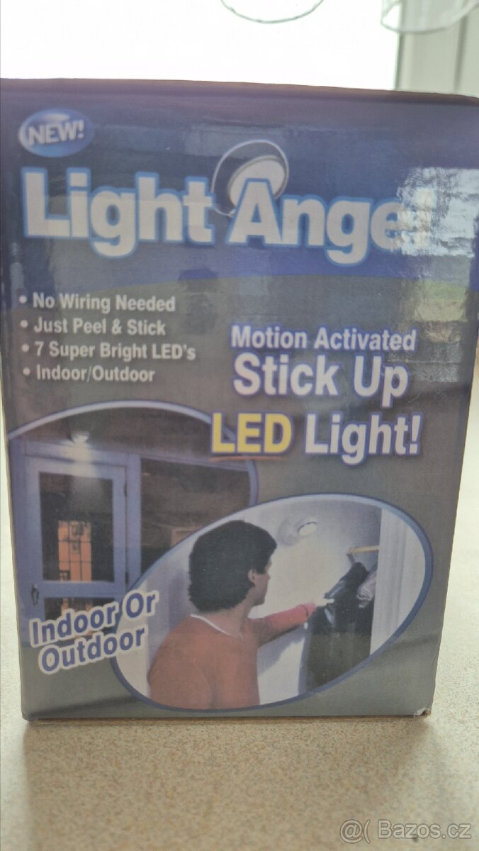 LED světlo s pohybovým senzorem (nepoužité)