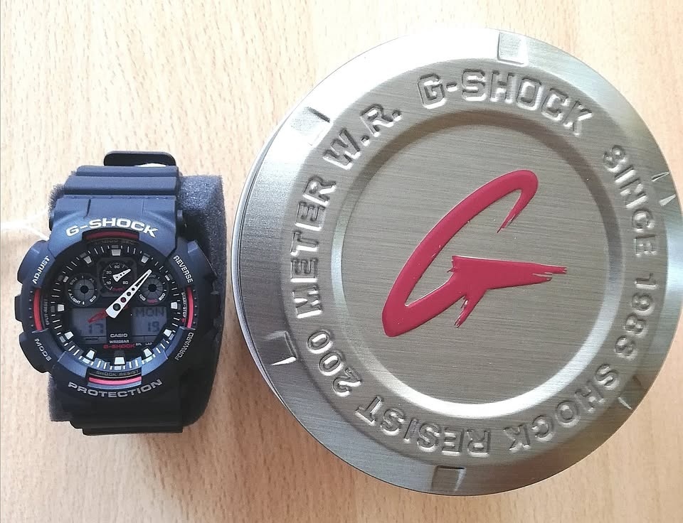 Casio G Shock GA-100-1A